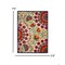 Homeroots 5 x 8 ft. Red & Multi Color Indoor & Outdoor Area Rug 384999 - alternate 8